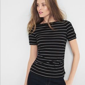 White House Black Market Lace-Up Cold-Shoulder Top 570188990